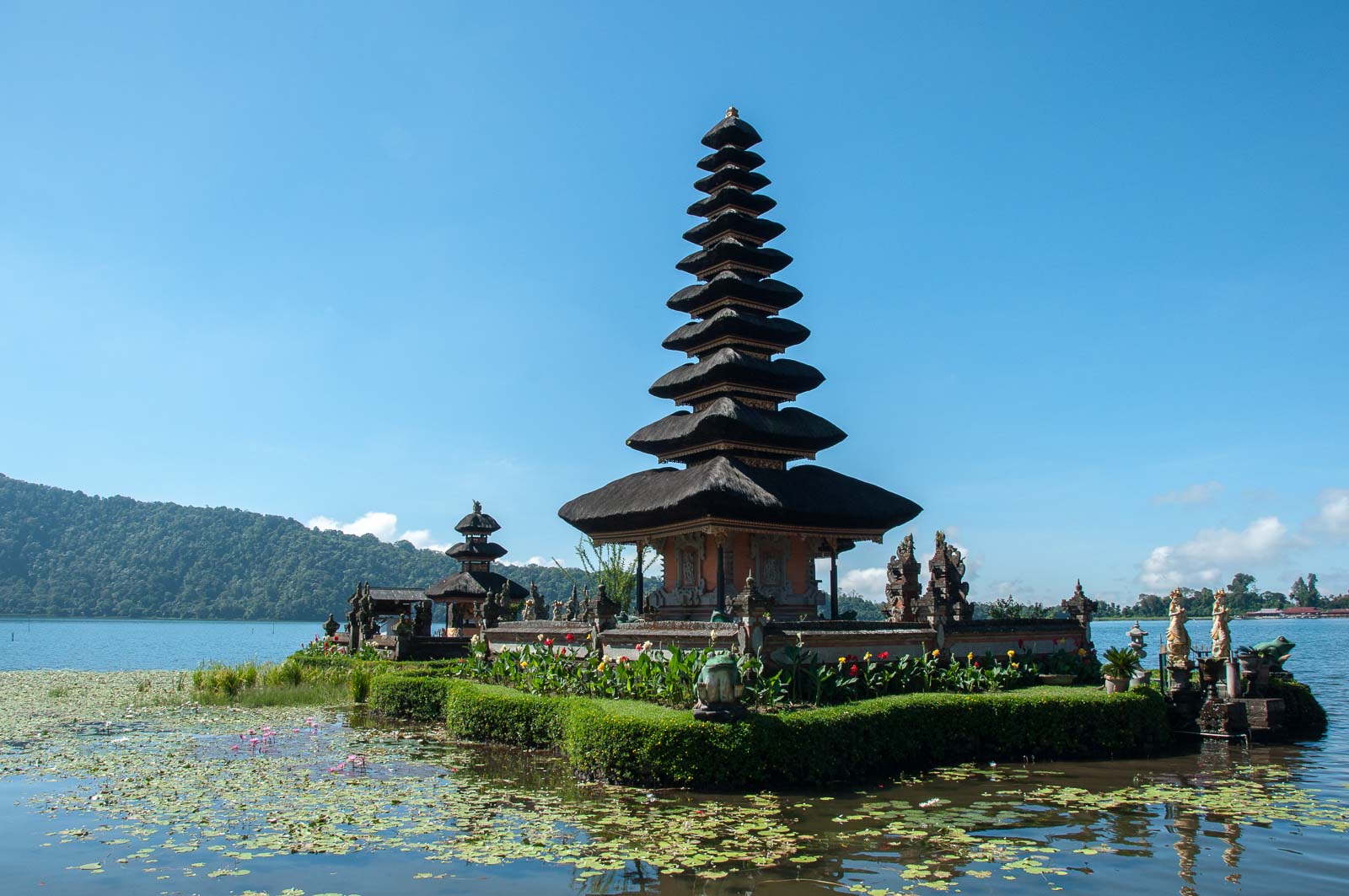 Temple Pura Bratan au nord de Bali