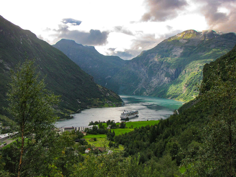 Le Fjord de Geiranger en Norvège
